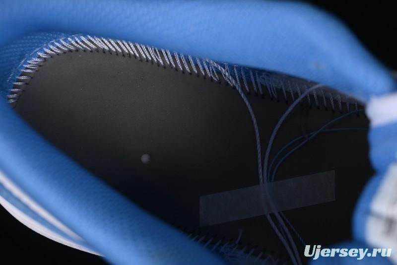 Nike Air Jordan 1 Low AJ1 Patent Leather Blue Casual Sneakers - FZ2138-114