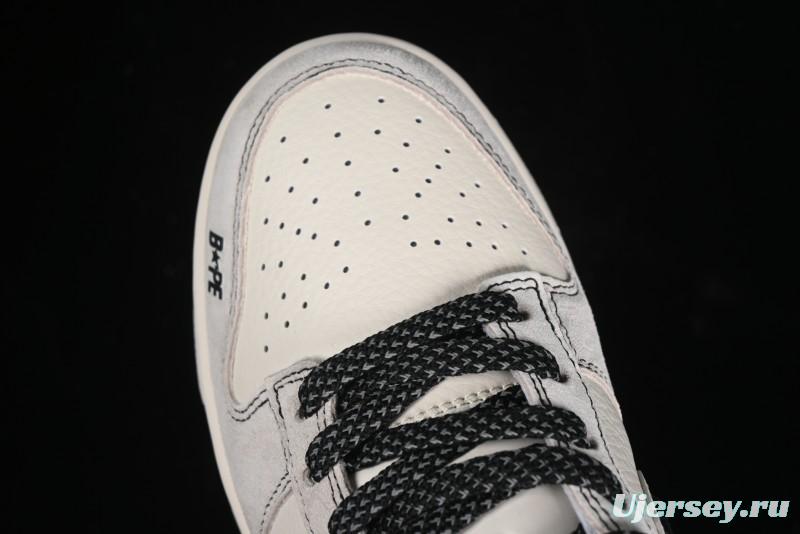 Nike SB Dunk Low Supreme x Bape Anniversary Custom Sneakers - MM1089-017