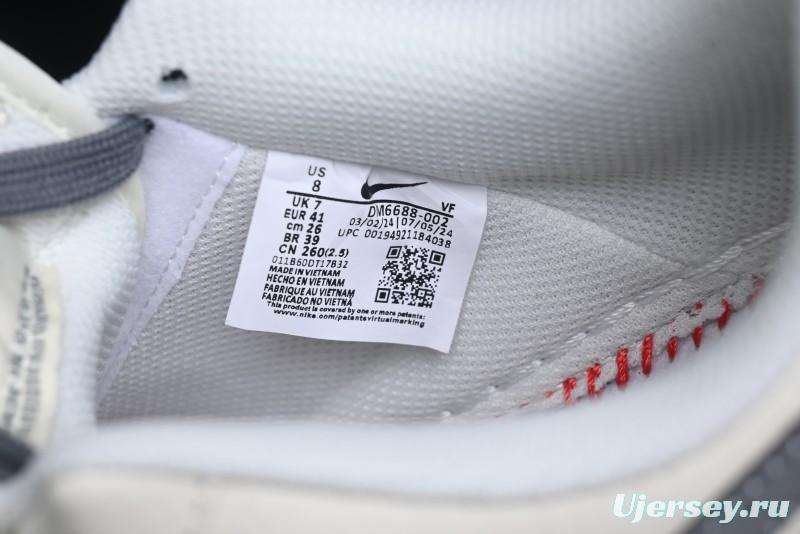 Nike Air Force 1 '07 Low The North Face x COMME des GARÇONS Light Grey Casual Sneakers - DM6688-002