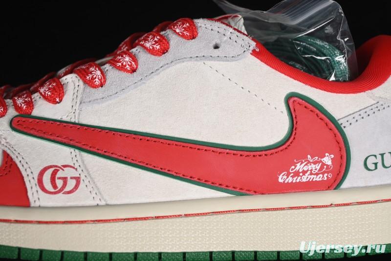 Nike Travis Scott x Fragment Design x Air Jordan 1 Low OG SP AJ1 - AG3702-800