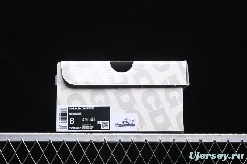 Nike SB Dunk Low The North Face Collaboration - Grey White Anniversary High-End Custom Low-Top Casual Skate Shoes - XX3186-202