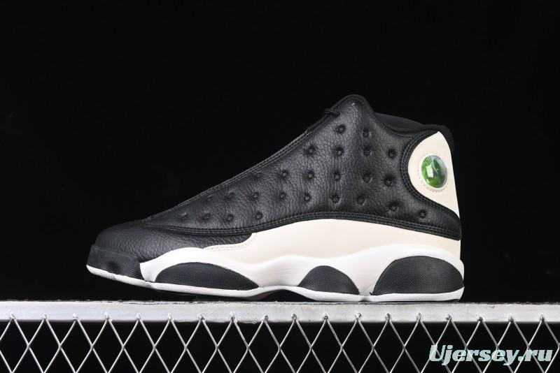 Nike Air Jordan 13 Retro Basketball Shoes with 3D Holographic Cat Eye and Original Carbon Fiber - 414571-061