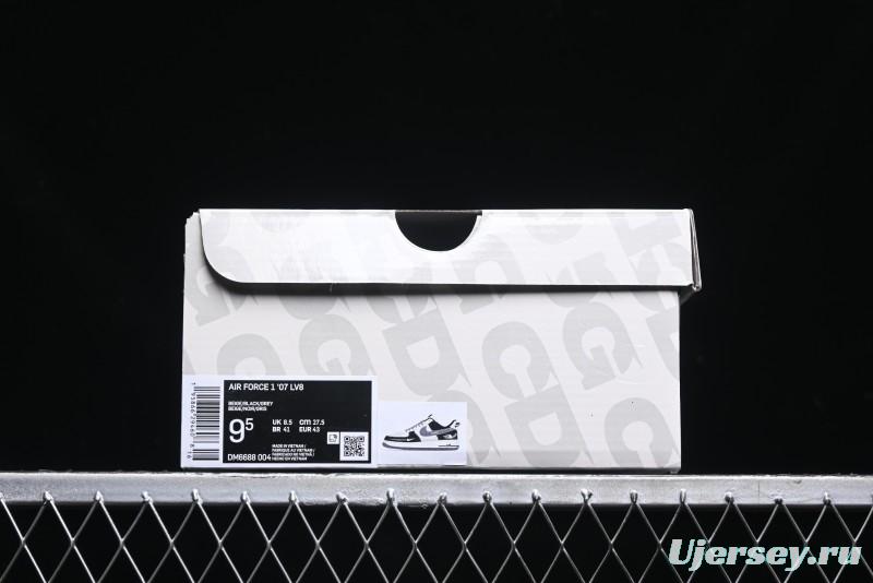 Nike Air Force 1 '07 Low The North Face Collaboration Jacket Black Casual Sneakers - DM6688-004