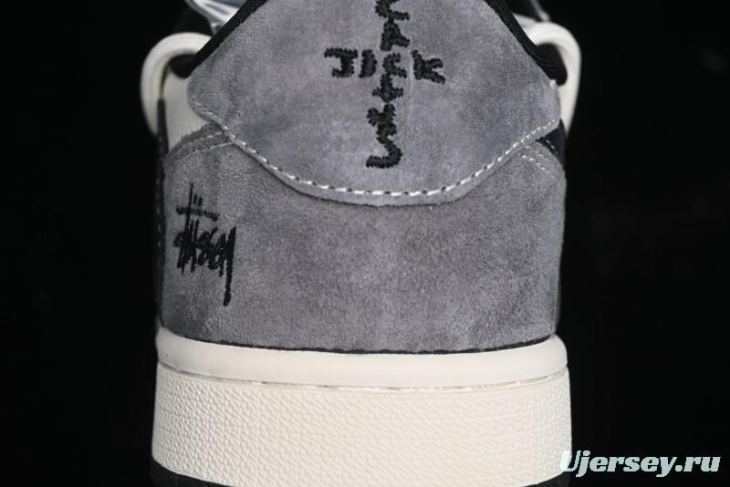 Nike Air Jordan 1 Low OG SP Travis Scott x Fragment Design Collaboration Sneakers - SJ0086-141