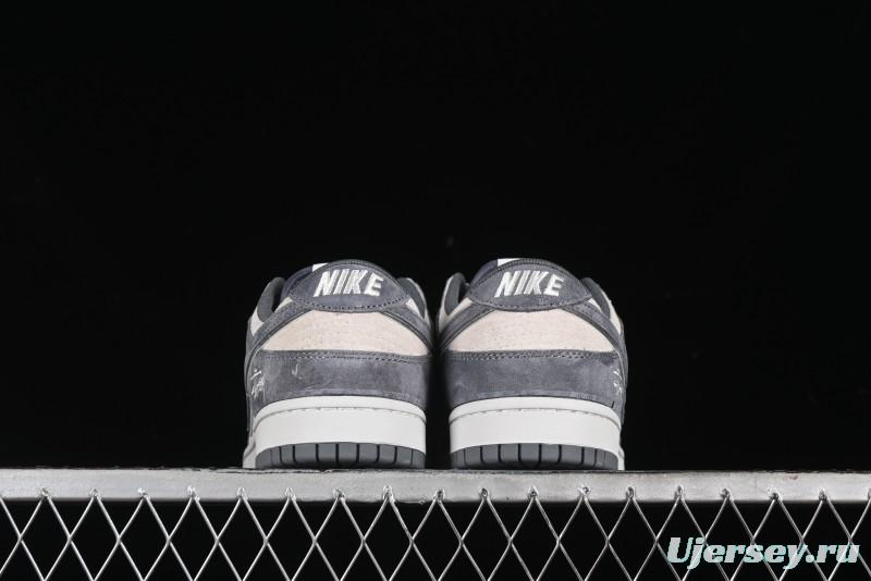 Nike SB Dunk Low Stussy Anniversary Edition Premium Customized Low-Top Casual Sneakers - XX2025-508