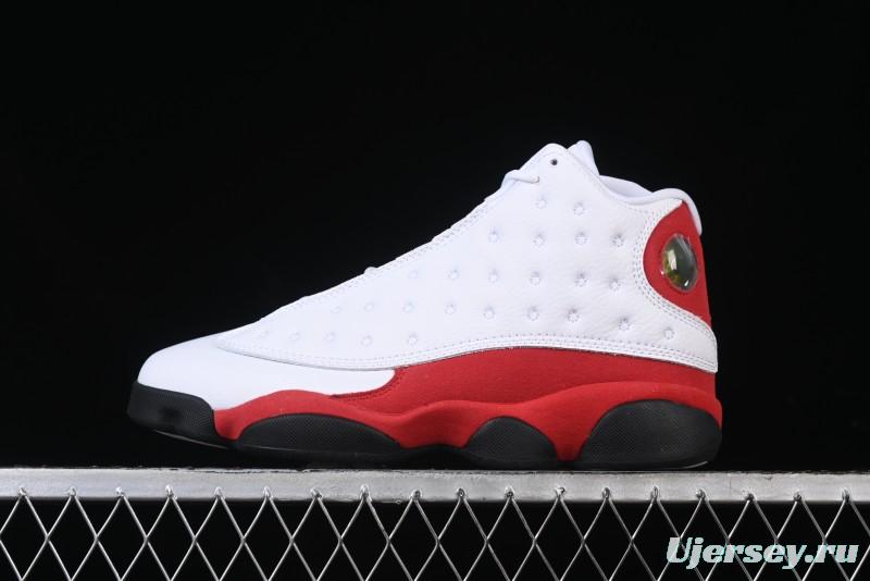 Nike Air Jordan 13 Retro Basketball Shoes with 3D Holographic Cat Eye and Original Carbon Fiber - 414571-122
