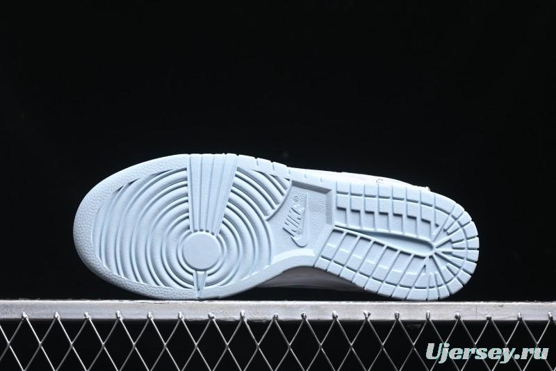 Nike Dunk Low Year of the Dragon Limited Edition Imperial Blue and White Porcelain Low-Top Casual Sneakers - DV0833-104