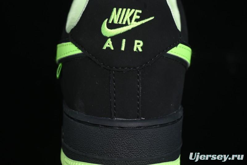 Nike Air Force 1 '07 Low Supreme Collaboration - Night Glow Low-Top Casual Sneakers - DF0188-009