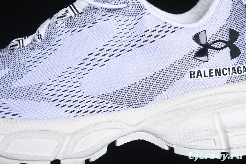Under Armour Balenciaga 3XL Sneakers Low-Top Retro Chunky Sole Dad Shoes - W3XUA9010