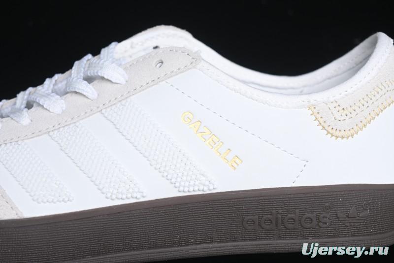 Adidas Clot x Ad Originals Gazelle Indoor Retro Casual Slip-Resistant Wear-Resistant Low-Top Sneakers - IH3719