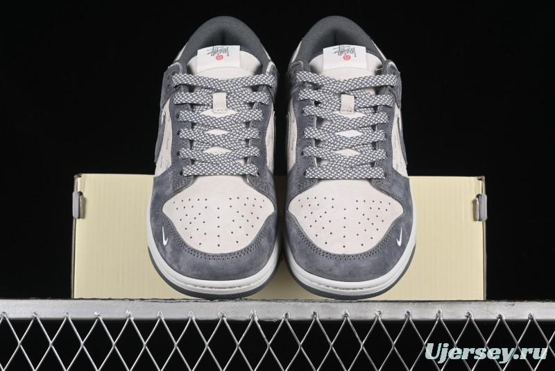 Nike SB Dunk Low Stussy Anniversary Edition Premium Customized Low-Top Casual Sneakers - XX2025-508