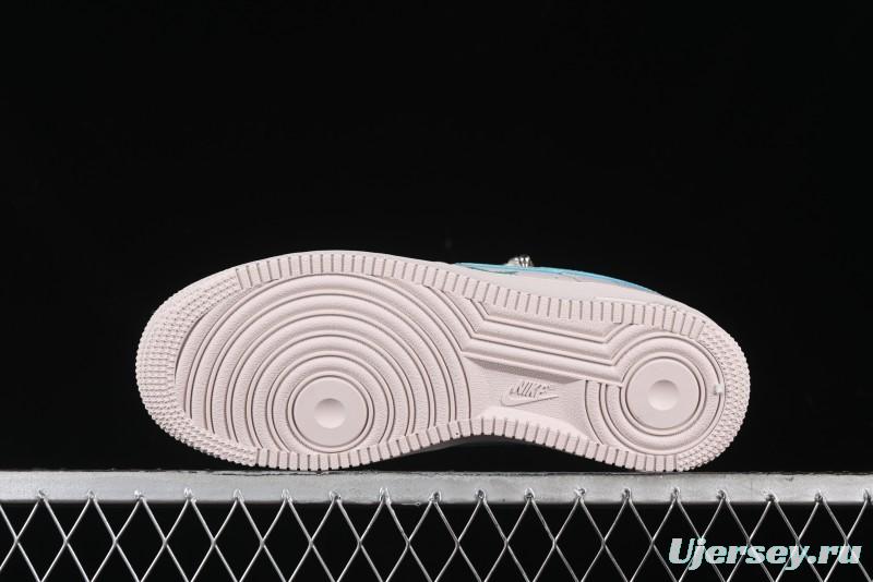 Nike Air Force 1'07 Low "Keep Smile" Casual Lace-Up Sneakers - DZ1328-112