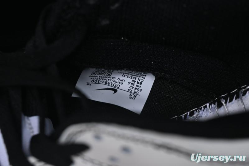 Nike Dunk Low Retro Panda Oxidized Vintage High Street Casual Sneakers - DD1391-100