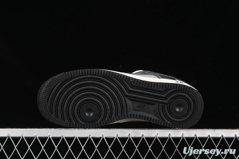 Nike Air Force 1 '07 Low Bape Collaboration - Beige Grey Black Low-Top Casual Sneakers BB6566-209