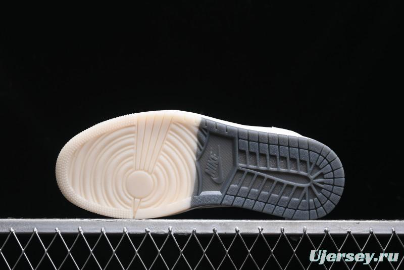 Nike Travis Scott x Fragment Design x Air Jordan 1 Low OG SP AJ1 Sup Collaboration - BB7518-001