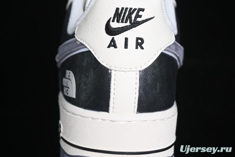 Nike Air Force 1 '07 Low The North Face Collaboration Jacket Black Casual Sneakers - DM6688-004