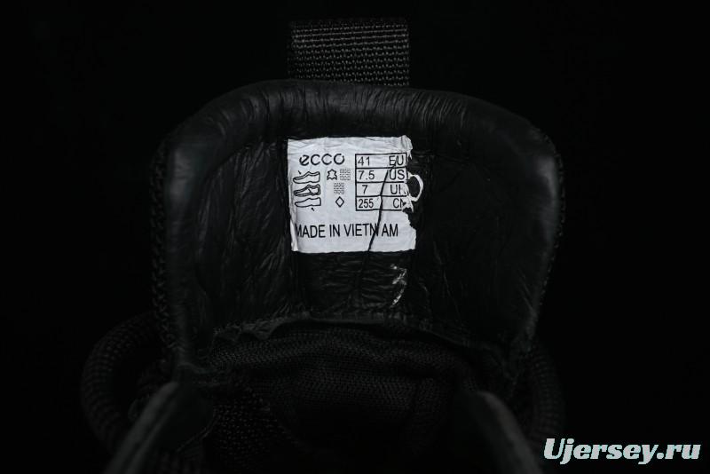 ECCO Off-Road Series Lightweight Cushioned Leather Durable Outdoor Hiking Running Shoes - 63513001001