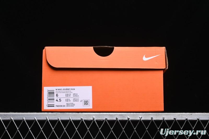 Nike Journey Run 2024 Low-Top Casual Running Shoes with Shock Absorption Anti-Slip and Wear-Resistant Design - FN0228-104