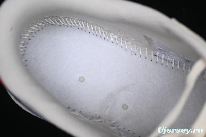 Nike Travis Scott x Fragment Design x Air Jordan 1 Low OG SP AJ1 Multi-Color Patchwork Low-Top Casual Sneakers - DM7866-039