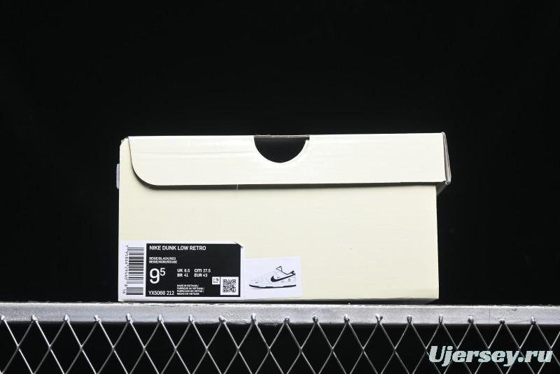 Nike SB Dunk Low OFF-WHITE Collaboration Anniversary High-End Custom Sneakers - YX5066-212