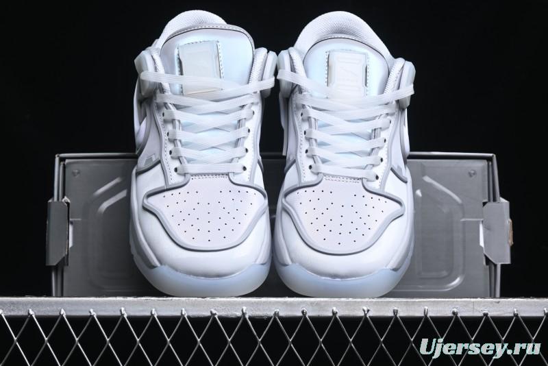 Nike Rtfkt Studios x Nk Dunk Genesis Low OG Ghost Metaverse Series Casual Skate Shoes - HQ3034-001