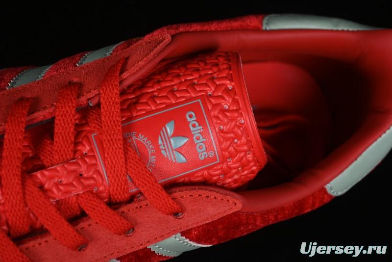 Adidas Originals Gazelle Indoor Sneakers with Thick Sole for Casual Wear Non-Slip耐磨 Low-Top Board Shoes - IG6786