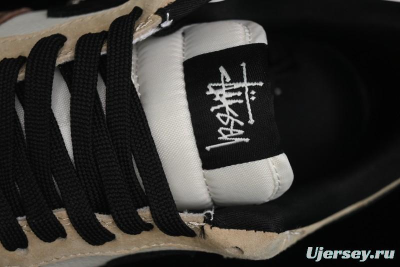 Nike Air Force 1 '07 Low The North Face x Stussy Collaboration - Black Brown Coffee Casual Sneakers - KK1988-018