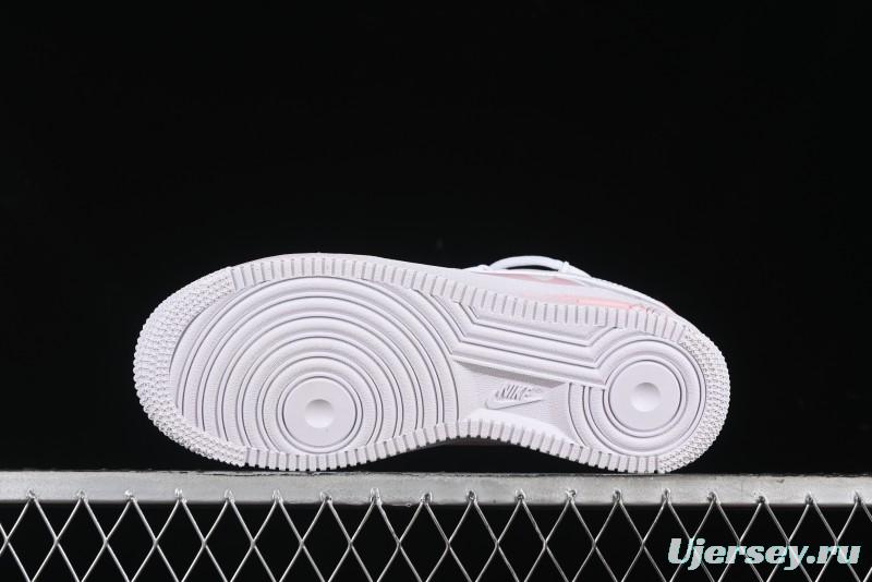 Nike Air Force 1 '07 Low Custom Spray Cherry Blossom Story Low-Top Casual Sneakers - ZH0316-052