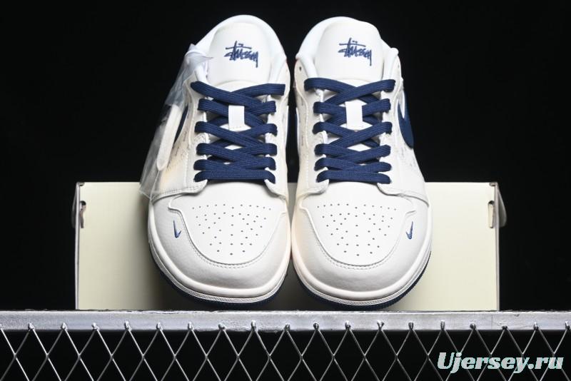 Nike Air Jordan 1 Low AJ1 Stussy Collaboration - Retro Basketball Shoes - XX3318-566