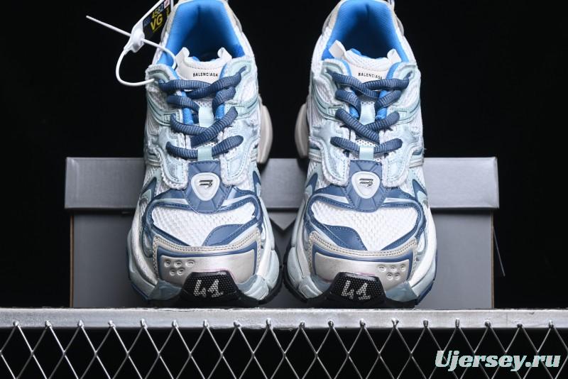 Balenciaga Runner Kith Four Color Retro Casual Sneakers - W3RXP9402