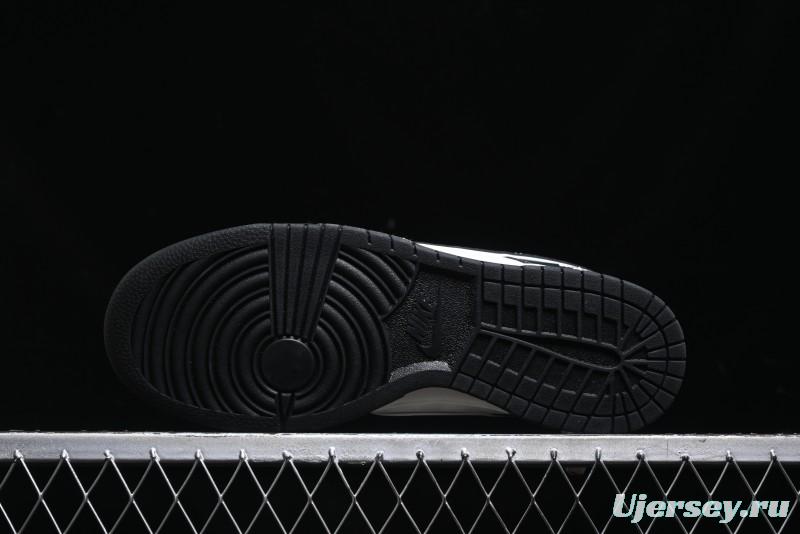 Nike SB Dunk Low The North Face Series - High Gloss Black Swoosh Anniversary Custom Low-Top Casual Skate Shoes - DJ2024-047