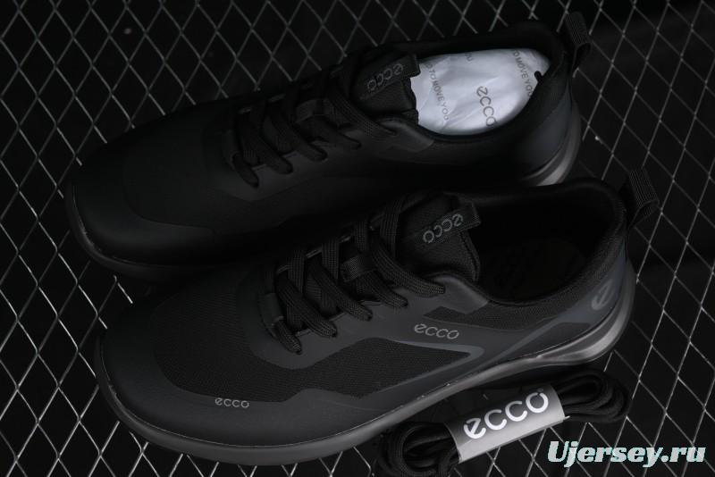 ECCO DRIVE Series Outdoor Waterproof Breathable Slip-Resistant Retro Fashion Patchwork Hiking Shoes - 88259401001