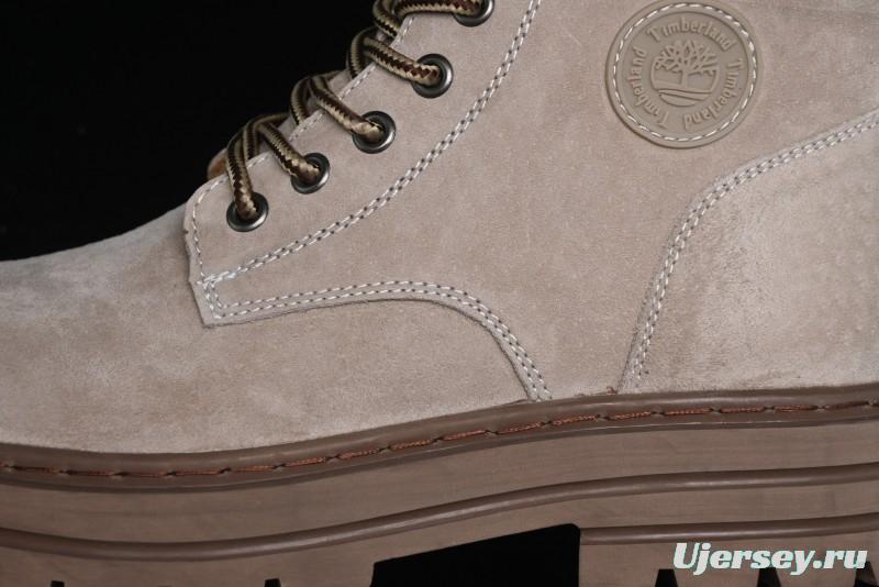 Timberland Classic High Top Outdoor Casual Boots with Premium Suede Leather - A18066TSAND