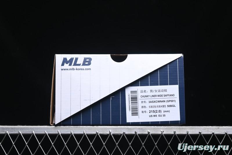 New York Yankees MLB Chunky Liner Wide Lux Platform Sneakers - 3ASXCWN4N50BGL