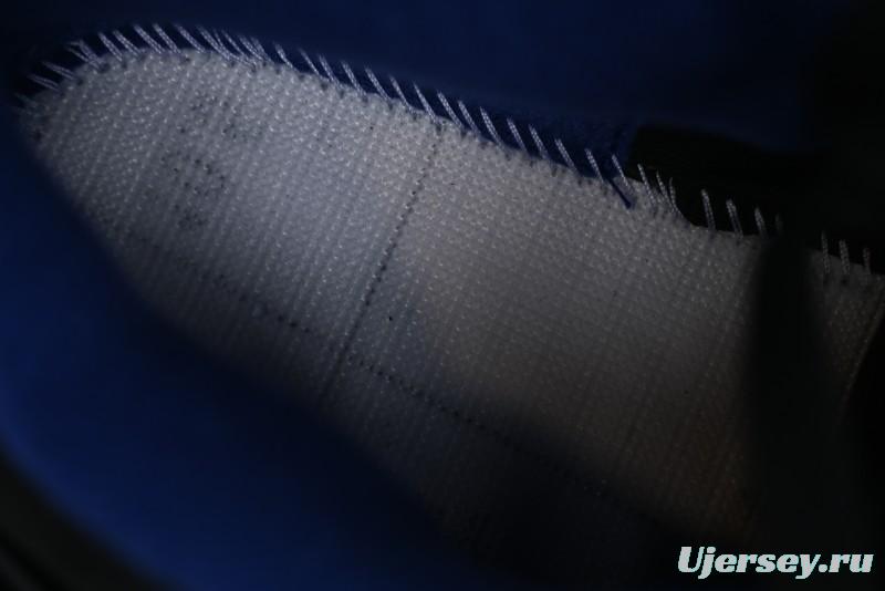 Nike Air Jordan 4 Retro Basketball Shoes with Black-Grey-Blue Color Blocking - FV5029-003