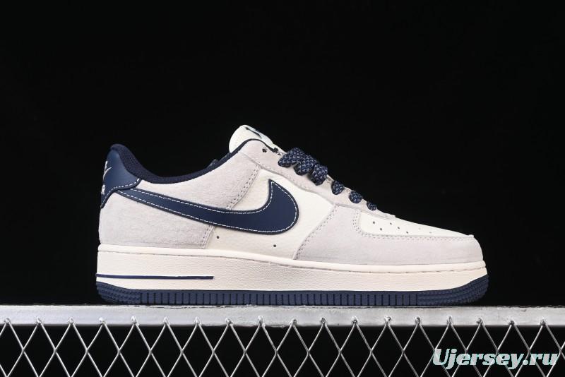 Nike Air Force 1 '07 Low Supreme The North Face Collaboration - Pig Eight Navy Blue Casual Sneakers - XZ6188-118