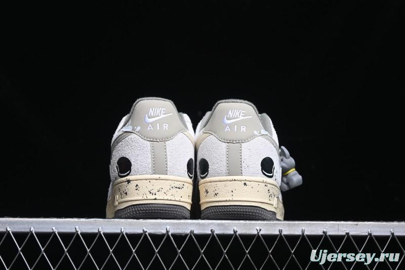 Nike Air Force 1 '07 Low Milk Cookie Custom Low-Top Casual Sneakers for Autumn Winter - KL1210-111