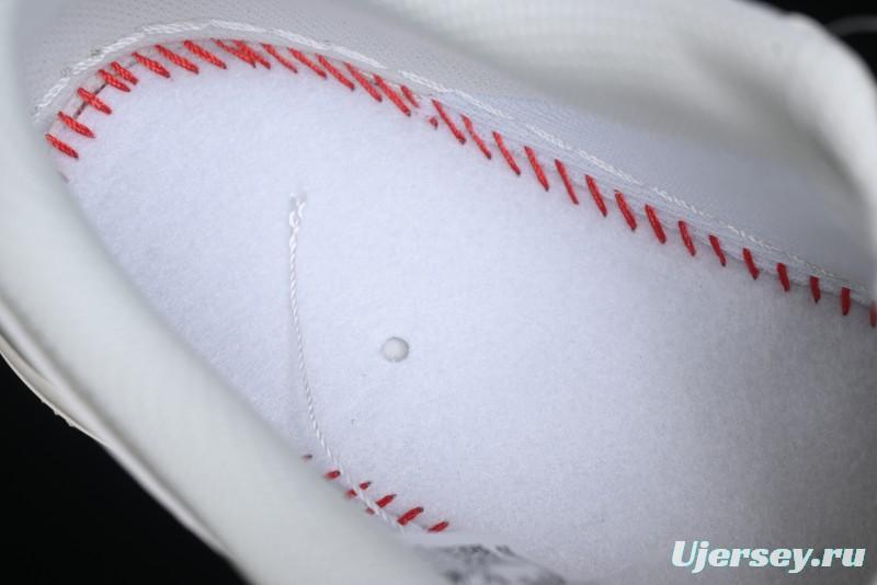 Nike Air Force 1 '07 Low Stussy Collaboration - AF1 White Red Label Low-Top Casual Sneakers - SJ6698-016