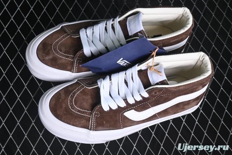 Vans Sk8-Mid Reissue 83 Premium Suede Retro Skate Shoes - VN000CQQDMV