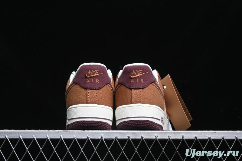 Nike Air Force 1 '07 Low Casual Sneakers with Full-Length Air Cushion - FQ8713-200