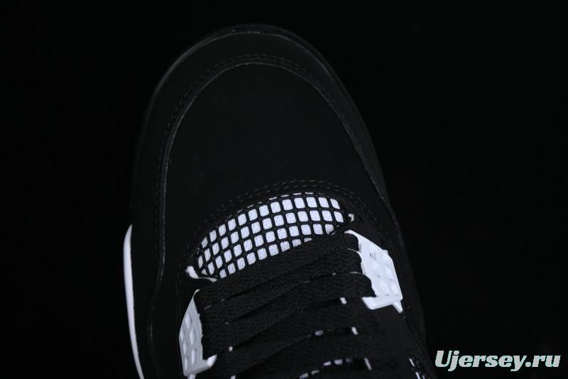 Nike Air Jordan 4 Retro White Thunder Basketball Shoes - FQ8138-001