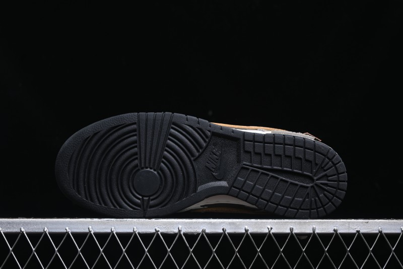 Nike Dunk Low Panda Prank Pioneer Knight Sandstorm Black Brown Low Top Casual Skate Shoes - DD1391-100
