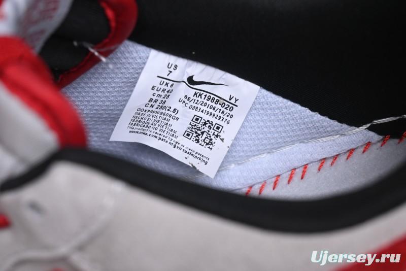 Nike Air Force 1 '07 Low Halloween Collaboration - Red Grey Pig Version Low Top Casual Sneakers - KK1988-020