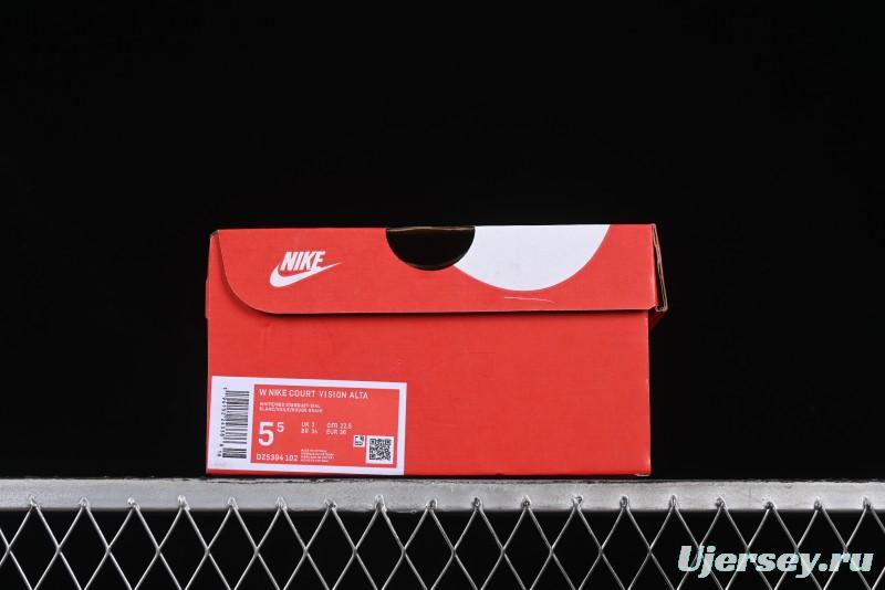 Nike Court Vision Alta Low-Top Casual Sneakers with Thick Sole - DZ5394-102