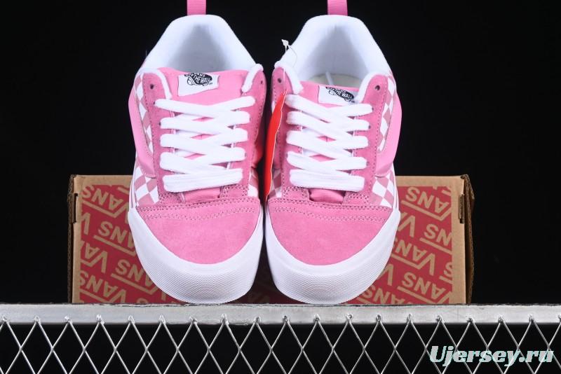 Vans Knu Skool Low-Top Retro Chunky Sneakers with Original Big Logo - VN000CRPBAK