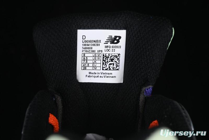 New Balance 9060 Retro Casual Running Sneakers with ABZORB Cushioning Technology - U9060NBX