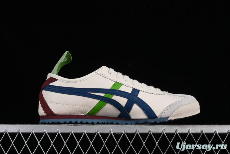 Onitsuka Tiger Mexico 66 Low-Top Leather Casual Running Shoes - 1183A201-115