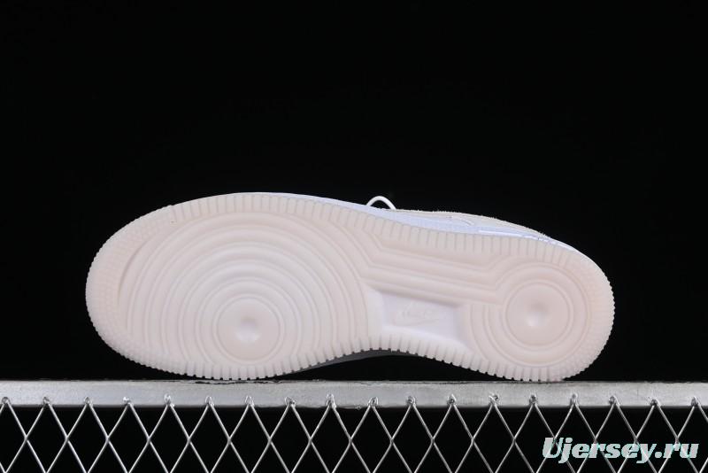 Nike Air Force 1 '07 Low Casual Sneakers with Full-Length Air Cushion - FN5832-100