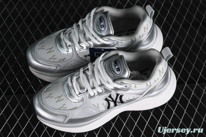 New York Yankees MLB Fast Ball Classic Monogram Retro Casual Running Shoes - 3ARNFSB4N50SIS