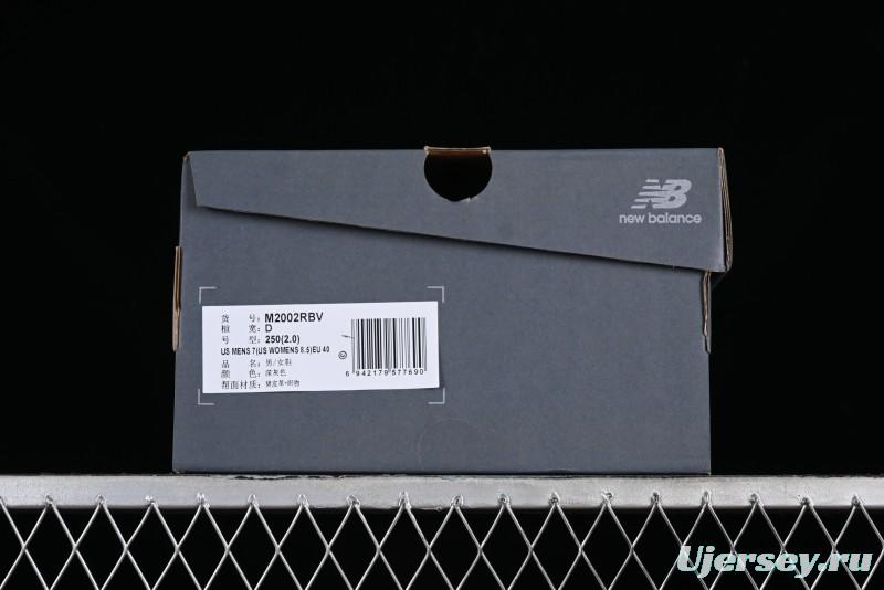 New Balance 2002 Series Retro Casual Running Shoes with Upgraded N-ERGY Cushion - M2002RBV